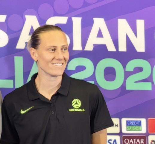 mk体育-澳大利亚女足球员：成为国家队出场王，是值得骄傲的事情